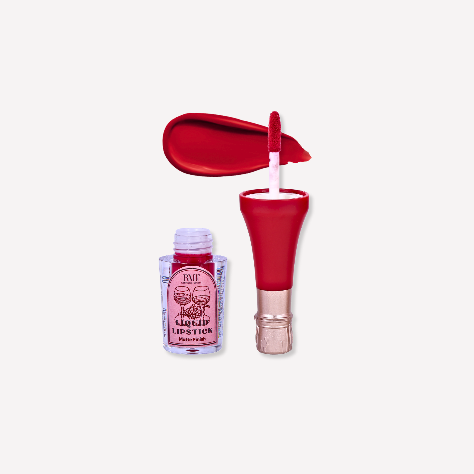 Pop a Bottle (Red) -  Matte Liquid Lipstick